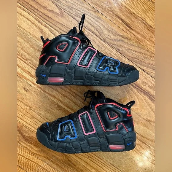 Nike Air More Uptempo 96 ‘Electric’ FD1012-001 - Picture 4 of 9